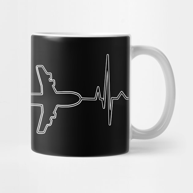 Airplane Heartbeat Flying by Design Seventytwo